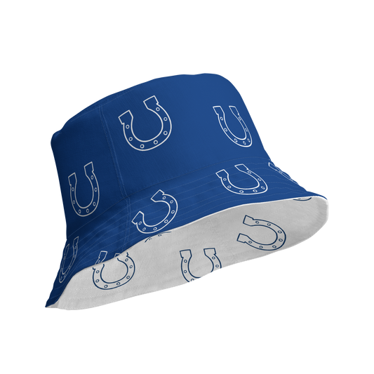 Indianapolis Colts Horseshoe Reversible Bucket Hat