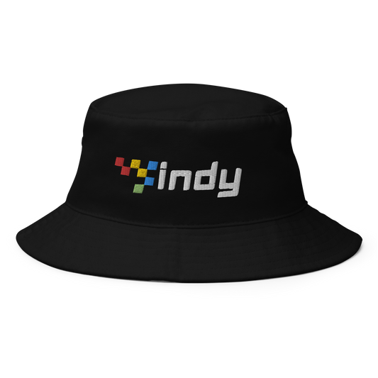 Indy Racing Bucket Hat (Black)