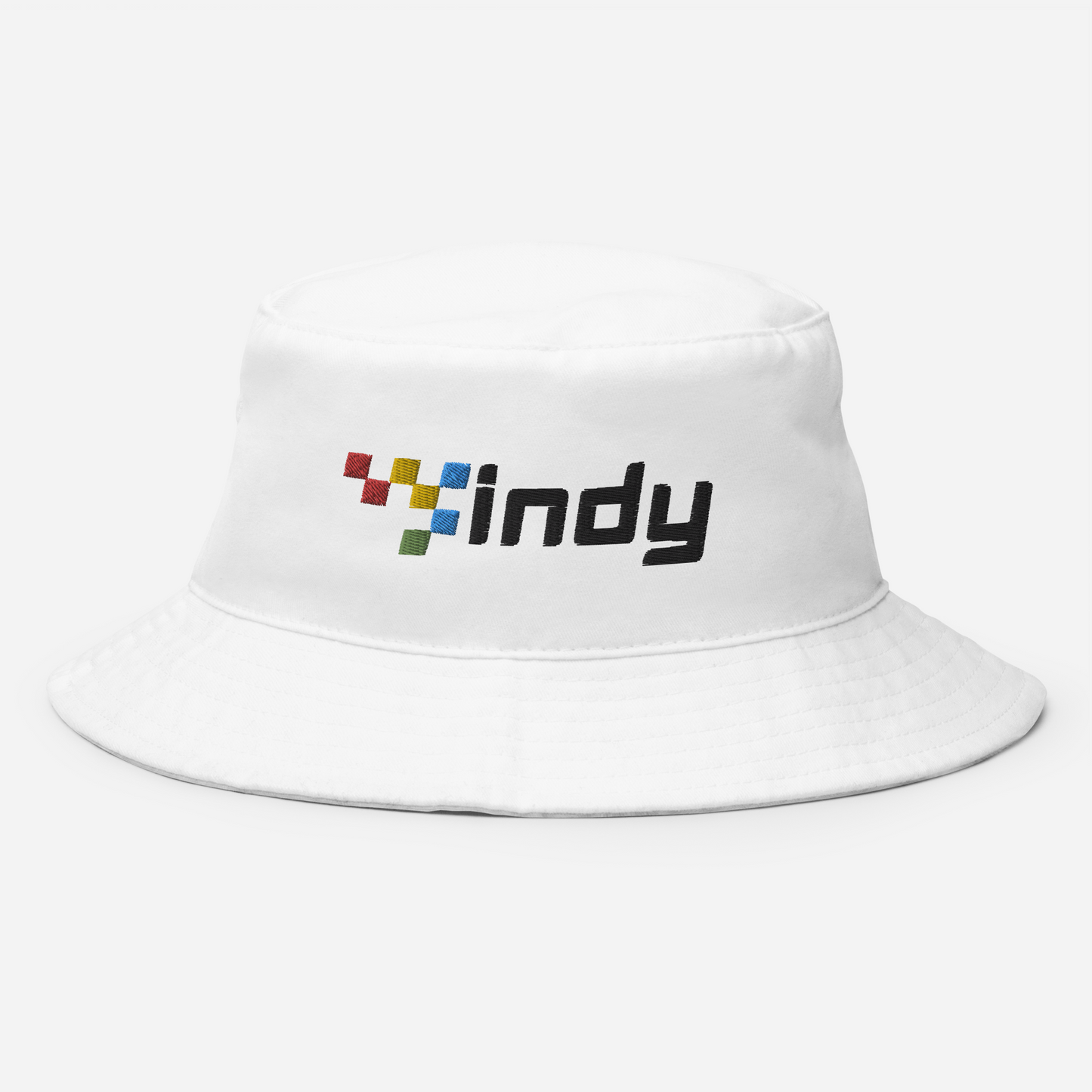 Indy Racing Bucket Hat (White)