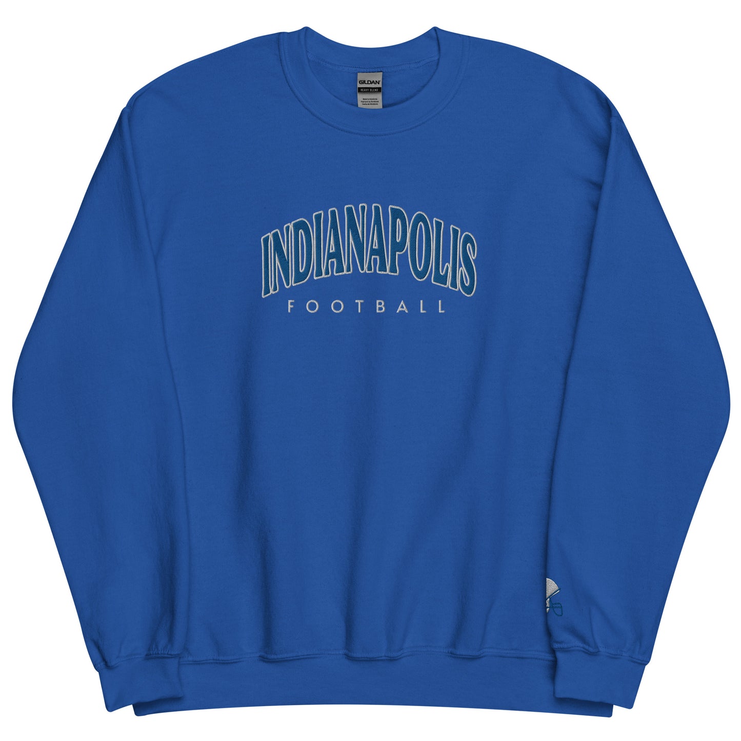 Indianapolis Football Embroidered Crewneck