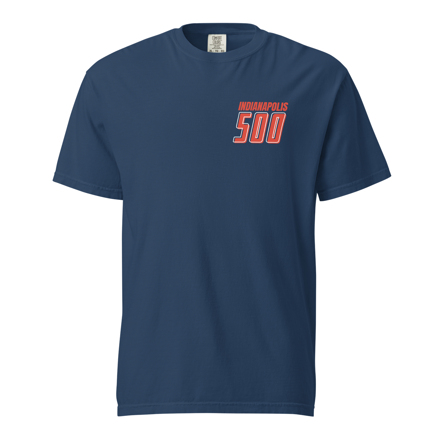 Indy Car Flag T-Shirt (Navy)