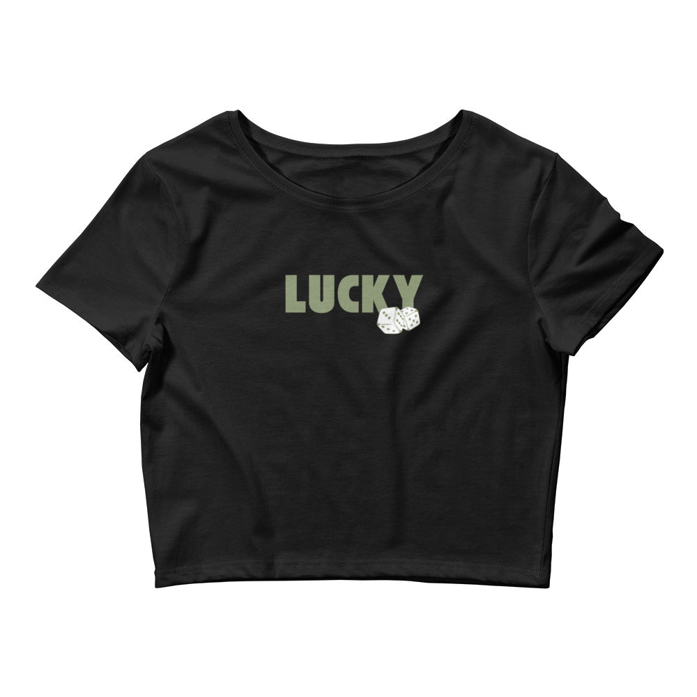 Lucky Dice Women’s Crop Tee